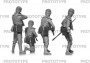 1:35 Italian Infantry in armor WWI (4 fig.)