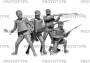 1:35 Italian Infantry in armor WWI (4 fig.)