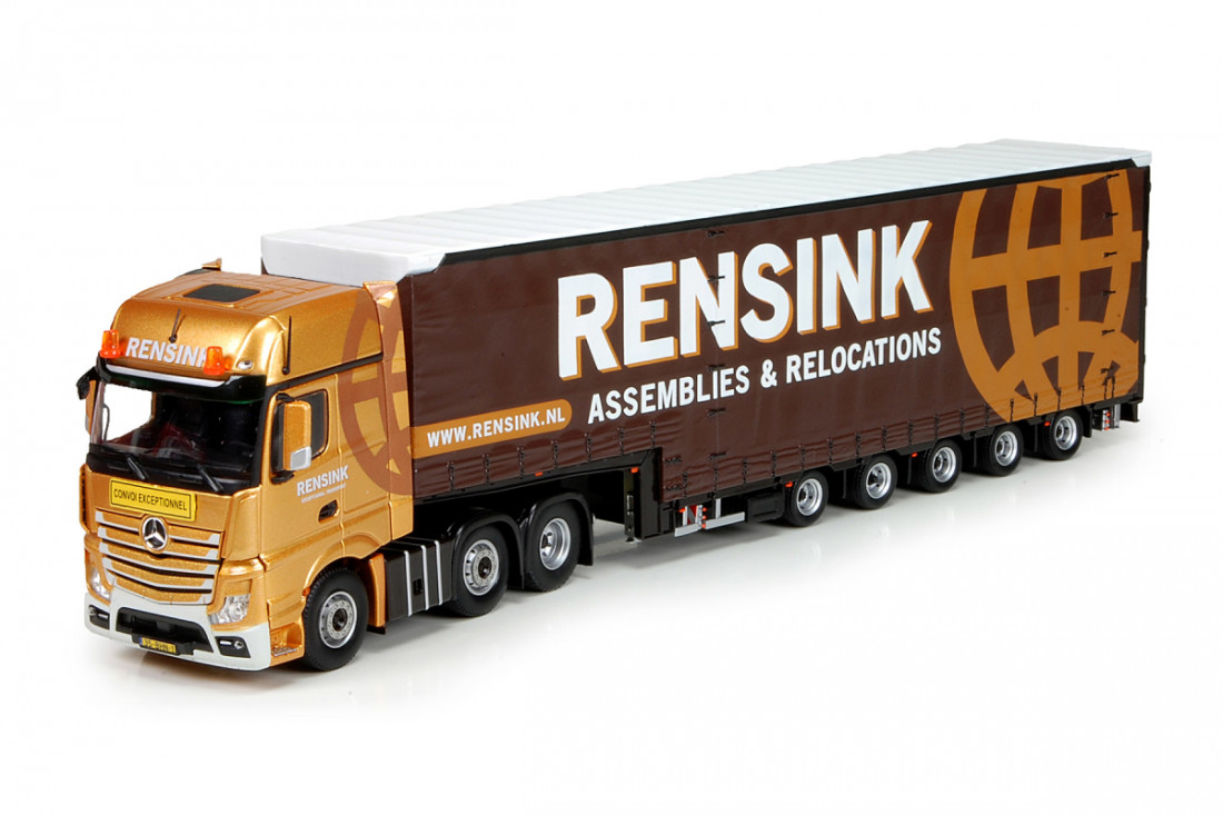 THIS IS A Wsi Mercedes Benz Actros Tipper 1/50 Diecast Model £130.70