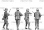 1:35 German Infantry in armor WWI (4 fig.)