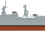 1:600 HMS Devonshire (Classic Kit VINTAGE)
