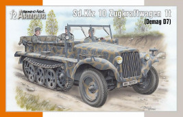 1:72 Sd.Kfz.10 Zugkraftwagen 1t (Demag D7)