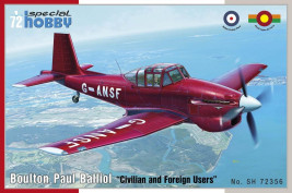 1:72 Boulton Paul Balliol „Civilian and Foreign Users“