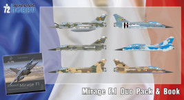 1:72 Mirage F.1 (Duo Pack & Book)