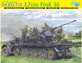 1:35 Sd.Kfz.7/2 w/ 3,7cm FlaK 36