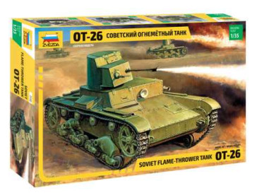 1:35 OT-26 Soviet Flame-Thrower Tank