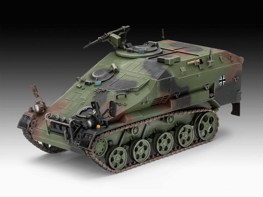 Revell レベル 1/35 WIESEL ヴィーゼル 2 LeFlaSys Revell 03336 Wiesel 2 LeFlaSys BF/UF 1:35 Scale Unbuilt