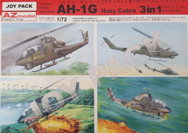 1:72 AH-1G Huey Cobra 3in1 (Joy Pack)