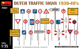 1:35 Dutch Traffic Signs 1930-40's