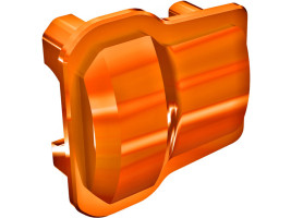 1:18 Traxxas TRX-4M: Kryt rozvodovky hliníkový oranžově eloxovaný (2)