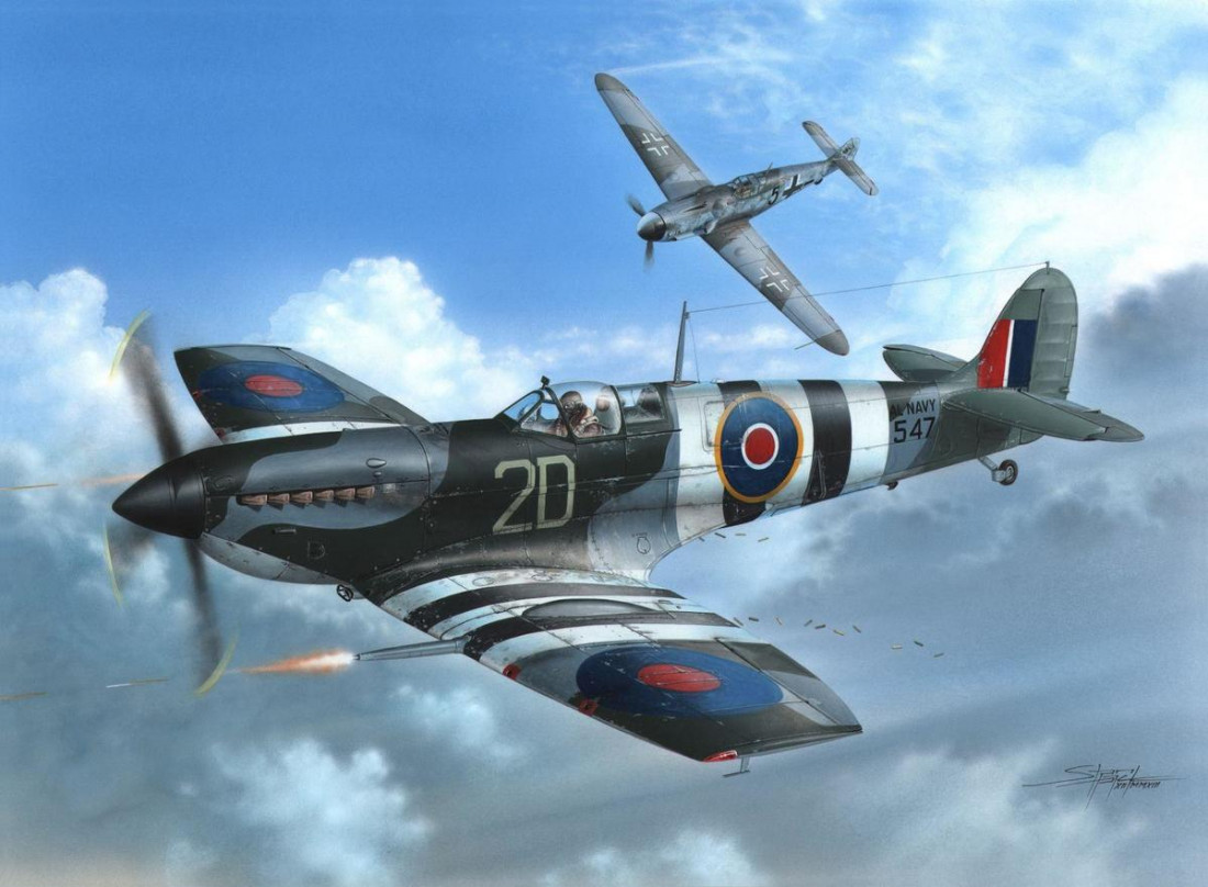 Maquette Avion Seafire Mk.III - Échelle 1:48 - Special Hobby - Neuf - D-day Fleet Eyes