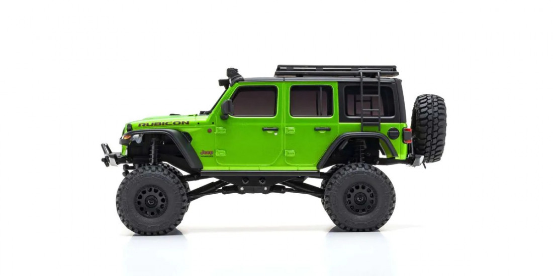 Kyosho Mini-Z 4x4 Jeep Wrangler Unlimited Rubicon w/ Acc. (Mojito) 32528GR