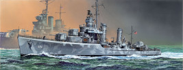 1:350 U.S.S. Buchanan DDG-484 Gleaves Class Destroyer 1942