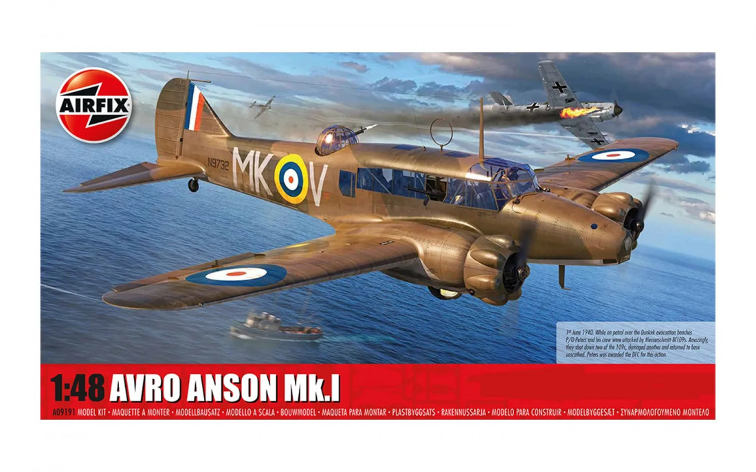 Náhled produktu - 1:48 Avro Anson Mk.I