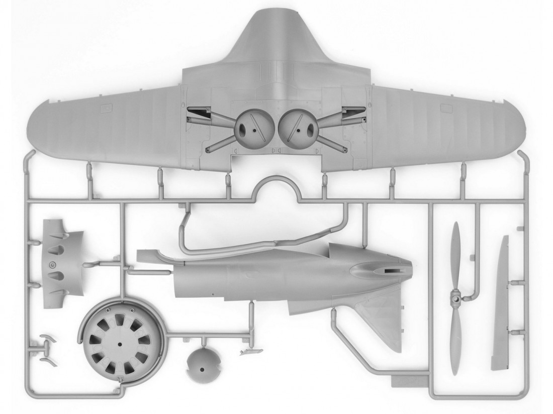 ICM 1:32 Polikarpov I-16 Type 10 w/ Chinese Pilots 32008