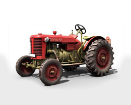 1:48 Zetor 25, Agricultural Version