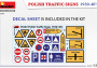 1:35 Polish Traffic Signs 1930–40's