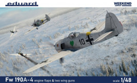 1:48 Focke-Wulf Fw 190 A-4 w/ Engine Flaps & 2-Gun Wings (WEEKEND edition)