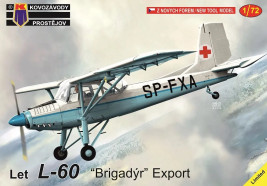 1:72 Let L-60 Brigadýr „Export“