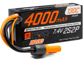 Spektrum Smart Drag Pro LiPo 2S 4000mAh 7,4V (130C) IC5