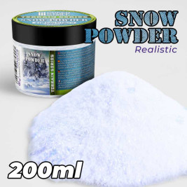 Model Snow Powder Realistic – modelářský posyp sníh (200 ml)