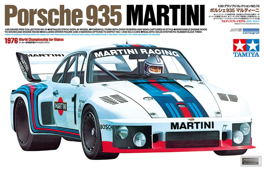 Náhled produktu - 1:20 Porsche 935 Martini