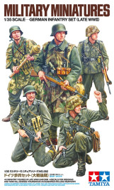 1:35 German Infantry Set (Late WWII)