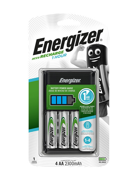 Náhled produktu - Nabíječ Energizer 1 Hour + 4ks baterií AA 2300mAh