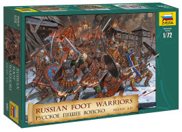 1:72 Russian Foot Warriors XIII-XIV A.D.