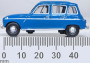 1:76 Renault 4 Blue