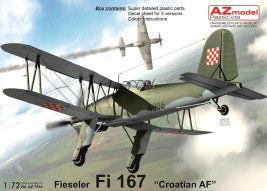 1:72 Fieseler Fi 167 „Croatian AF“