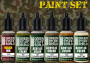 Acrylic Paint Set – Forest Camo (6× 17 ml)