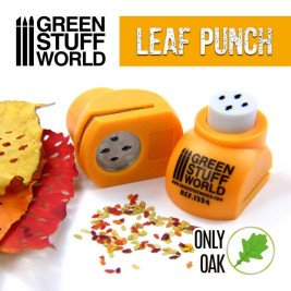 Miniature Leaf Punch (Orange)