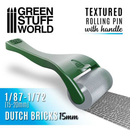 Rolling Pin with Handle – Dutch Bricks 15mm