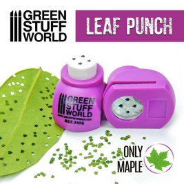 Miniature Leaf Punch (Medium Purple)