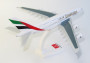 1:250 Airbus A380-861, Emirates, 2010s Colors (Snap-Fit)