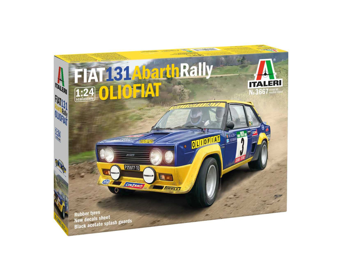 Náhled produktu - 1:24 Fiat 131 Abarth Rally, Olio Fiat