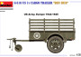 1:35 G-518 US 1t Cargo Trailer Ben Hur