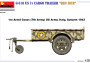 1:35 G-518 US 1t Cargo Trailer Ben Hur