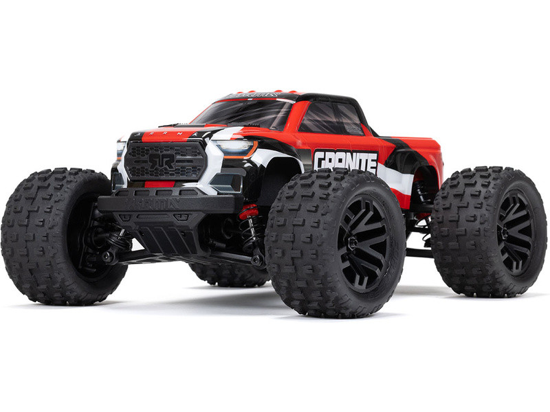 RC auto Arrma Granite Grom 1:18 4WD Smart RTR, červená