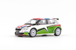 1:43 Škoda Fabia II FL S2000 (2010) – Škoda UK ″Mikkelsen″ Design 2011