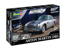 1:24 Aston Martin DB5, James Bond 007 – Goldfinger (Easy-Click System, Model Set)