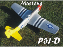 North American P-51D Mustang EPP (Colorful)