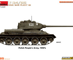 1:35 T-34/85 mod.1945 Plant 112 w/ Interior Kit