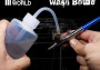 Plastová láhev s hubicí pro čištění airbrush pistolí (250 ml)