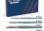 Premium Dry Brush Set – Blue Series