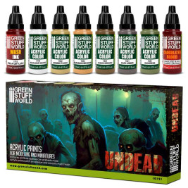 Acrylic Paint Set – Undead (8× 17 ml)