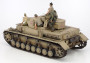 1:35 Panzerkampfwagen IV Ausf.F & Motorcycle Set North Africa