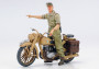 1:35 Panzerkampfwagen IV Ausf.F & Motorcycle Set North Africa