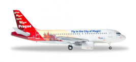 1:200 Airbus A319-112, Czech Airlines, Prague - City of Magic Colors